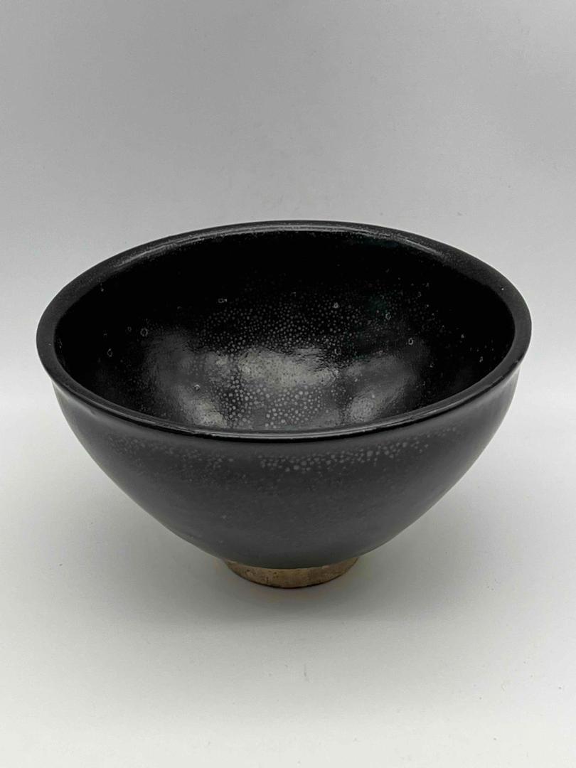 【超お買い得！】 宋時代 黑釉油滴天目茶碗 建窯茶盞 旧家蔵出し 唐物 コレクション