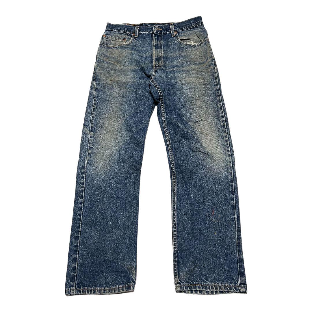 00s Levis 505 デニムパンツ　ブルー　USA製　34×30表記パンツ