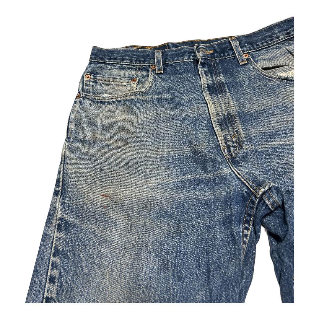 00s Levis 505 デニムパンツ　ブルー　USA製　34×30表記