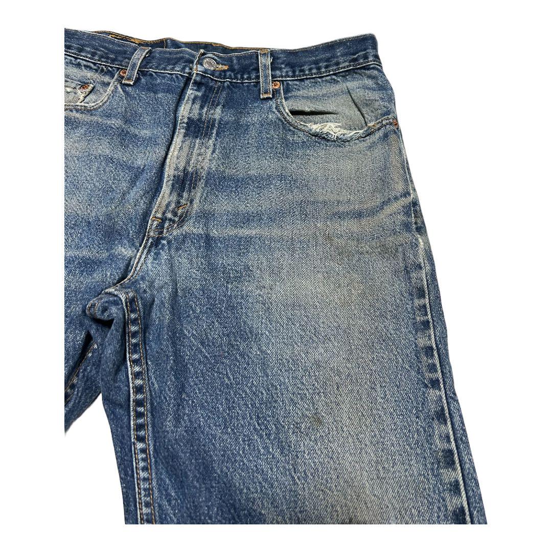 00s Levis 505 デニムパンツ　ブルー　USA製　34×30表記