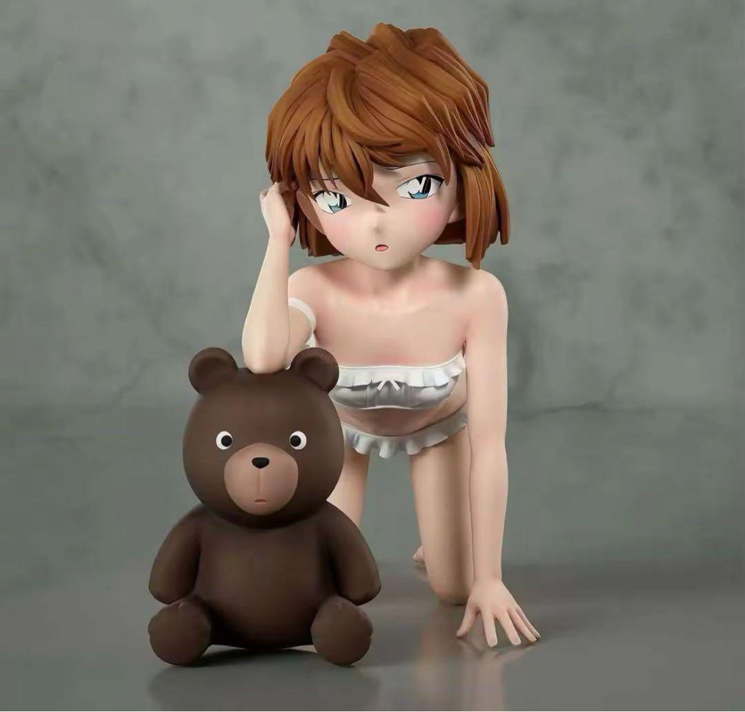 売上実績NO.1 灰原哀 セクシーフィギュア クマ付き - メルカリ コミック・アニメ