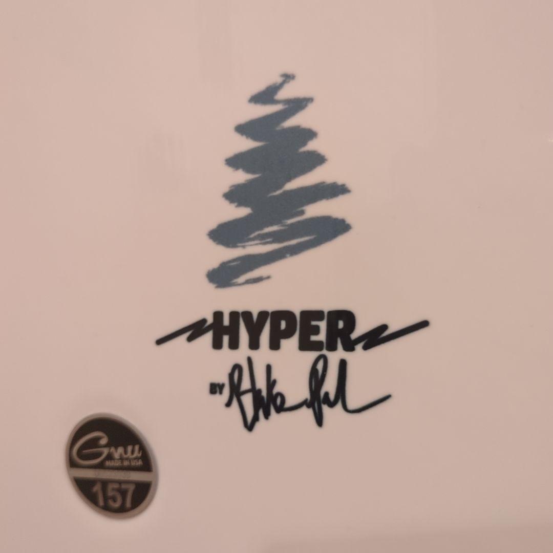 グヌーハイパーGNUHYPER157WAX済スノボ板スノーボードソール