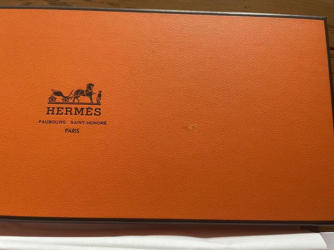 【HERMES エルメス】ハンドタオル グリーン系  新品未使用