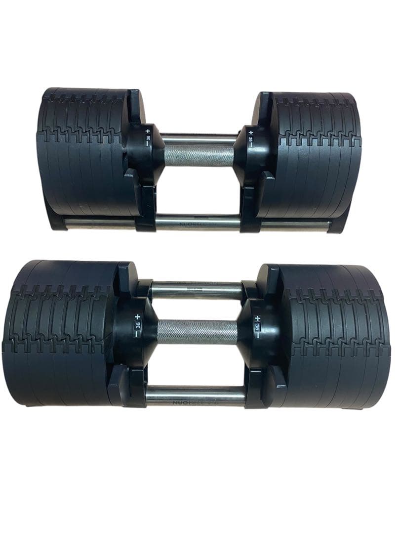 【良品】NUOBELL アジャスタブルダンベル 36キロ2個 1/2梱包② 【良品】NUOBELL アジャスタブルダンベル 36キロ2個 1/2梱包②