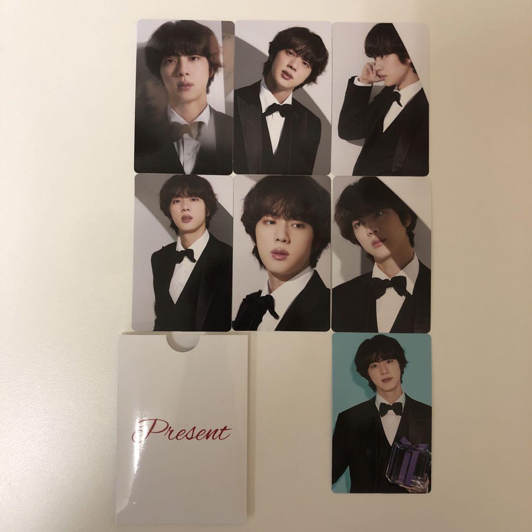 H02 BTS ラスベガス　宿泊者限定 公式トレカ　ジン 防弾少年団(BTS) - 3形態セット BTS ジン Echo 封入トレカ