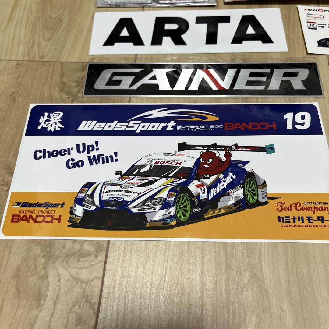 まとめ売り】モータースポーツステッカー （S15_alpha (Toshi