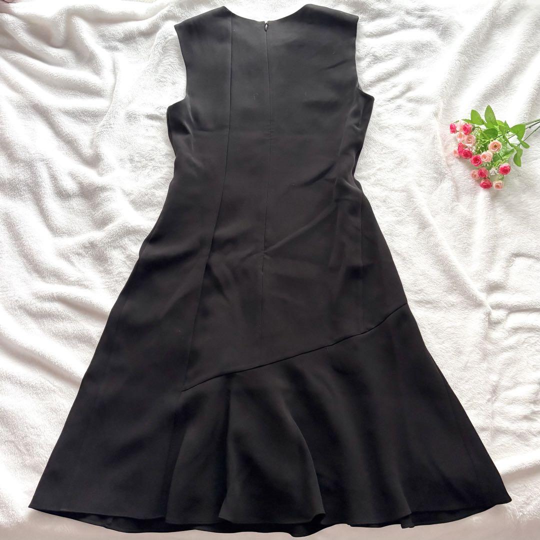 未使用級✨Theory CLASSIC CREPE ASYM DRAPE 黒　M