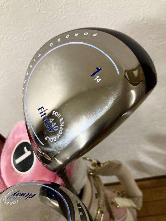 極美品 バッグ 靴 DKnW3-m93014204966 おまけ付き Fitwayゴルフクラブ10本 新品正規品
