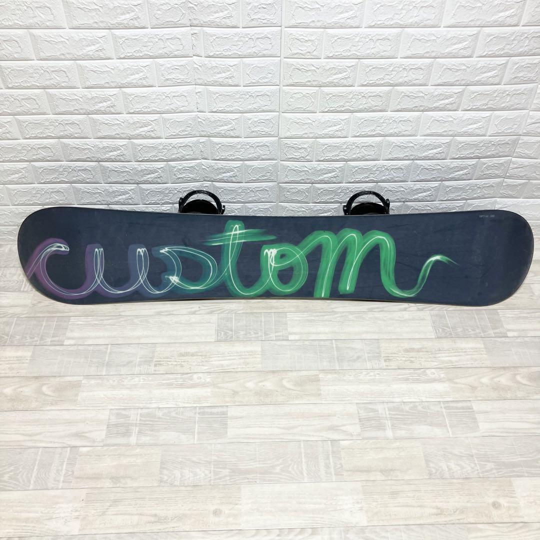 Burton custom 151cmメンズスノーボード　2点セット K2