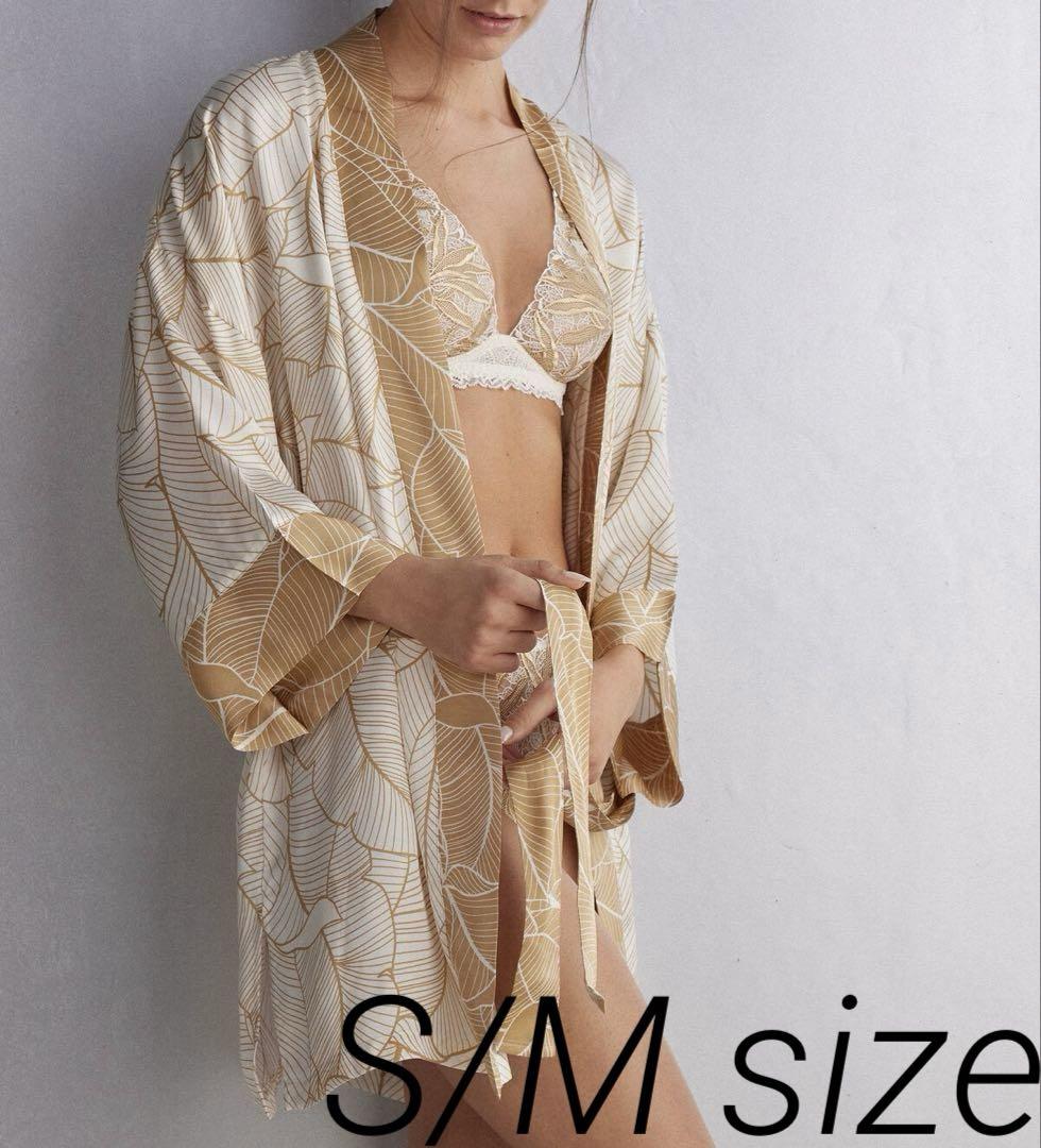 サテン キモノガウン S/M Golden Hour intimissimi