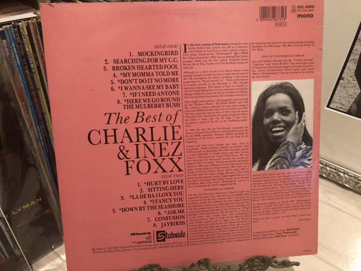 Charlie & Inez Foxx アイネズ&チャーリーフォックス　LP