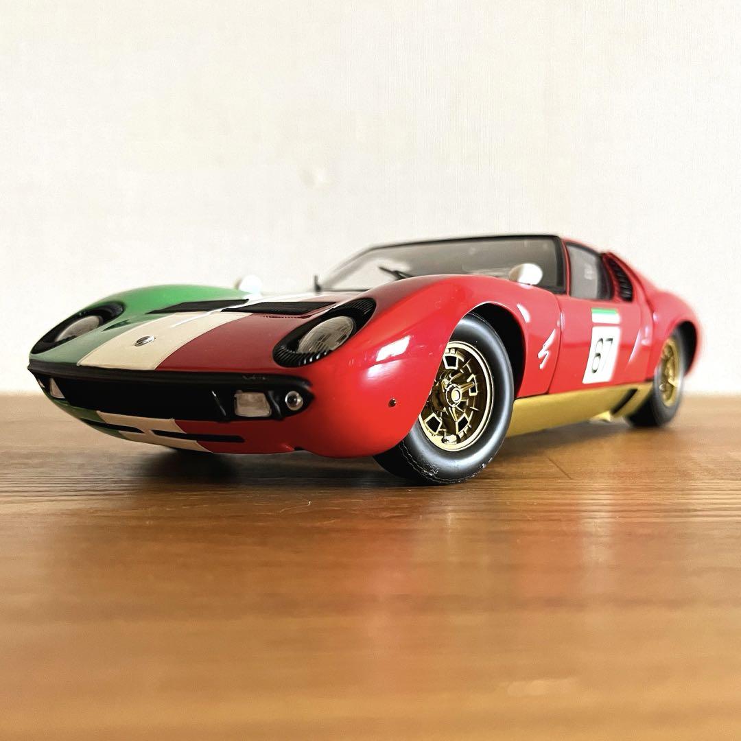 【ミニカー 非売品】1/18 京商 ランボルギーニ ミウラ P400＃67