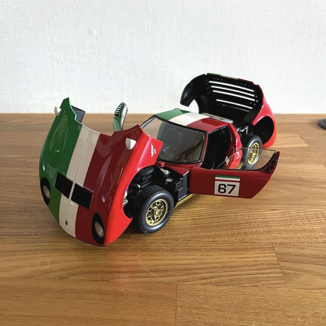 【ミニカー 非売品】1/18 京商 ランボルギーニ ミウラ P400＃67