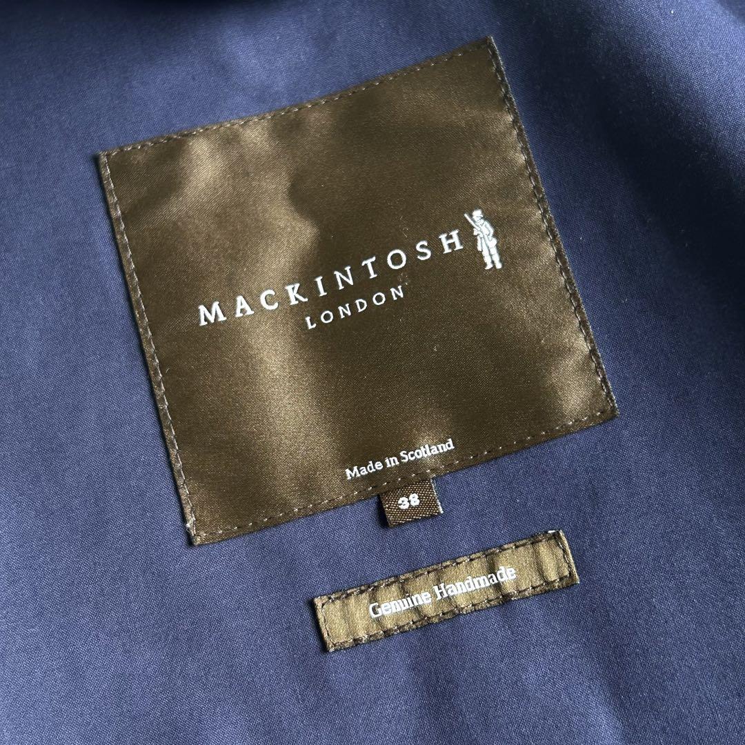 美品】 マッキントッシュロンドンフーデットコートチェック