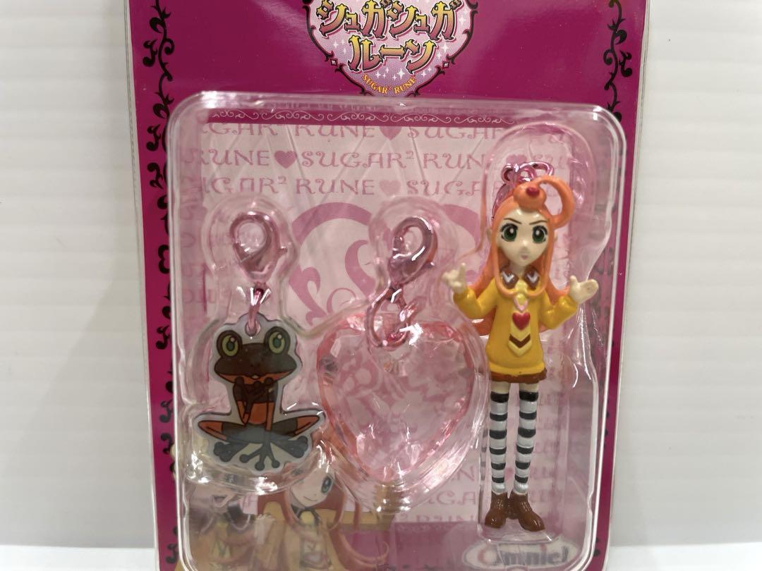 【レア】シュガシュガルーン ストラップ ファスナーアクセサリー 3種類セット レア】シュガシュガルーン ストラップ ファスナーアクセサリー 3