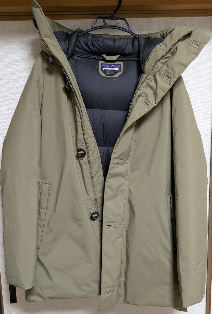 Patagonia フード付きダウンジャケット オリーブ