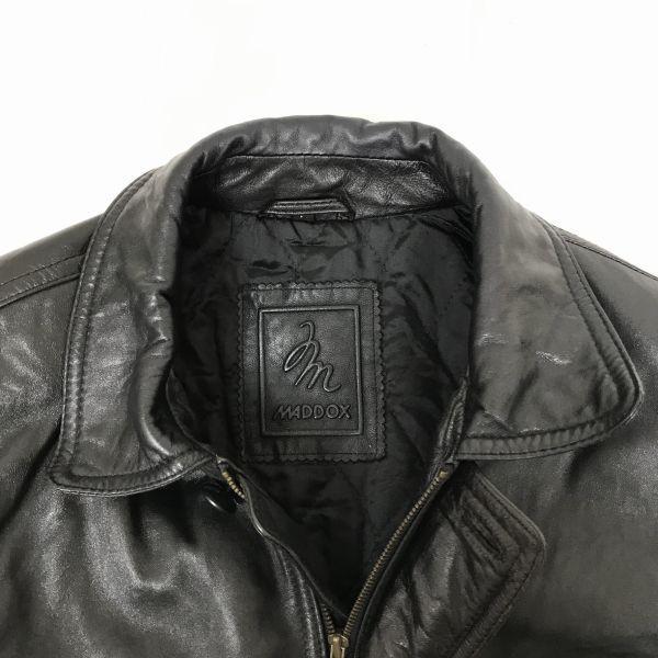 新品定番 MADDOX 羊革 フルジップ BCC456 YglX4-m93018081431 本革 ラムレザーコート サイズF 格安新作