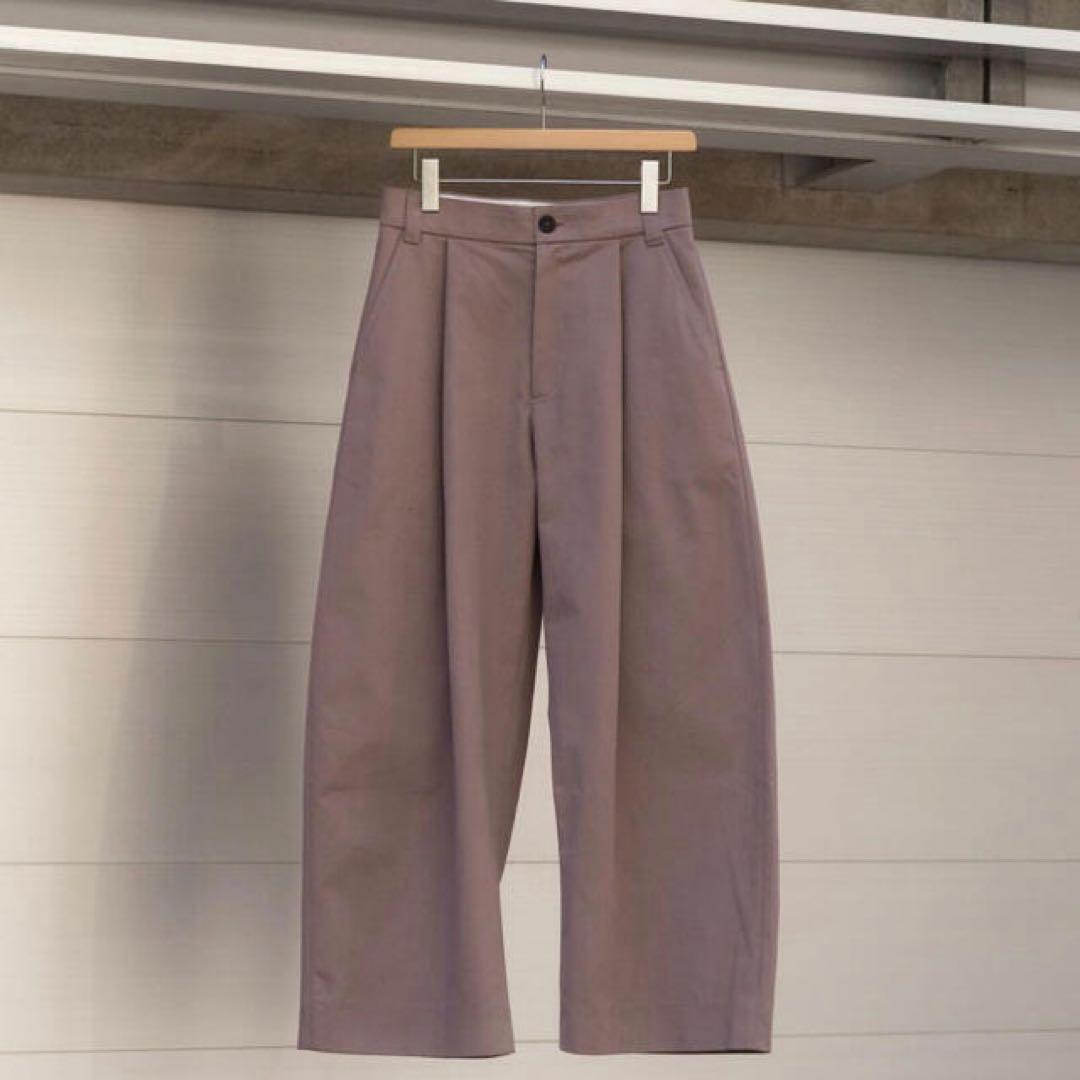 STUDIO NICHOLSON ボリューム パンツ CLAY MサイズM・STUDIO NICHOLSON