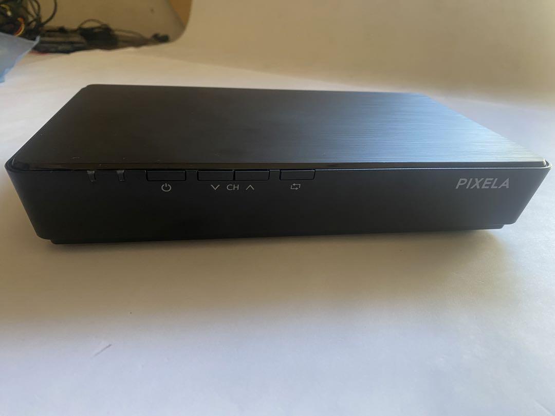 PIXELA　4K BS/CSチューナー　リモコン1台・電源アダプター付き