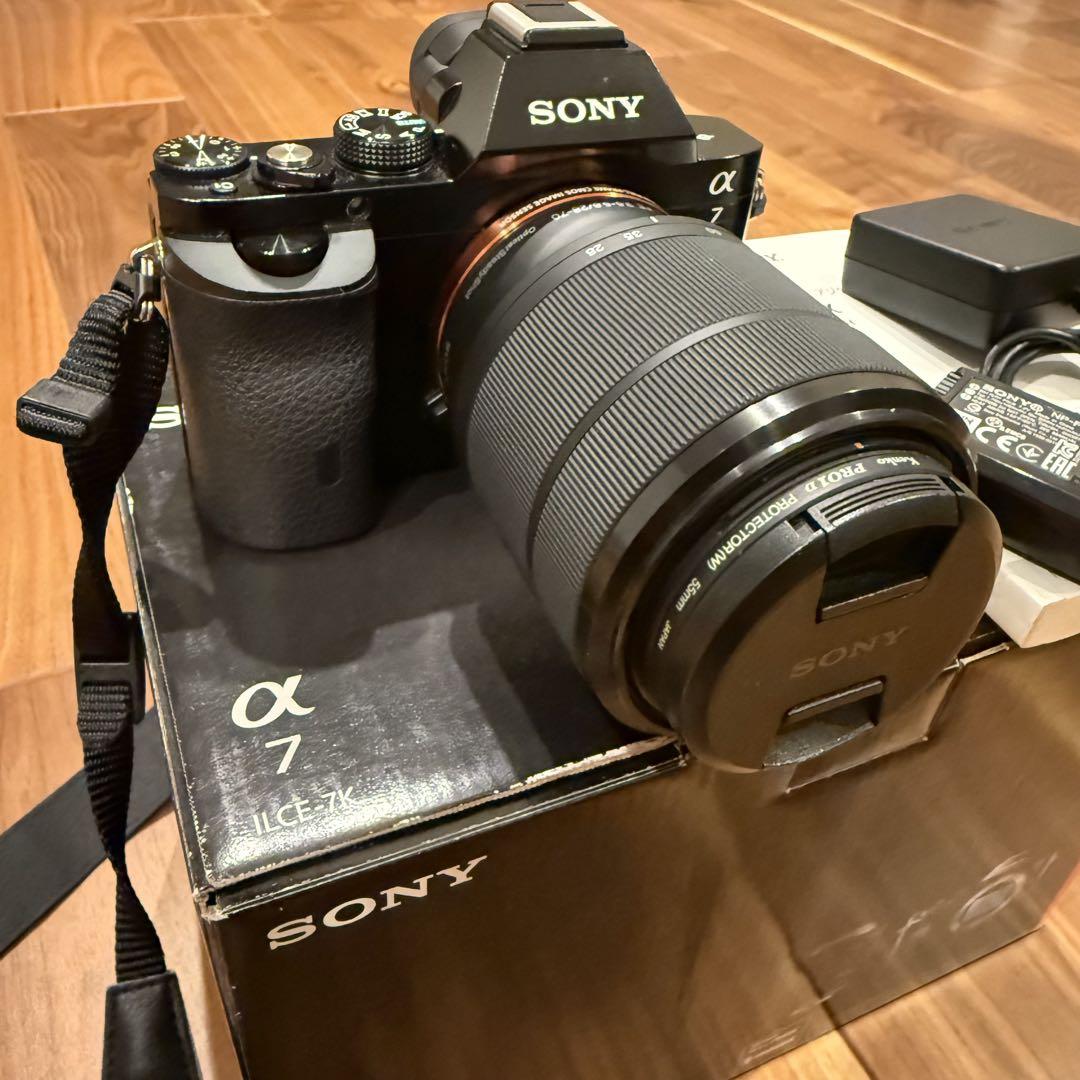SONY ソニー　α7 ILCE-7K レンズキット Amazon | ソニー SONY ミラーレス一眼 α7 ズームレンズキット FE