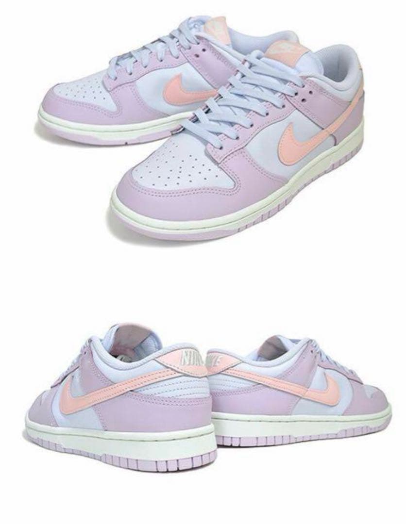 新品♥️Nike Dunk Low パープル/ピンク スニーカー
