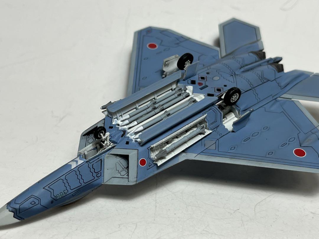 プラッツ 1/144 F-22A 空自洋上迷彩 （完成品 4機）