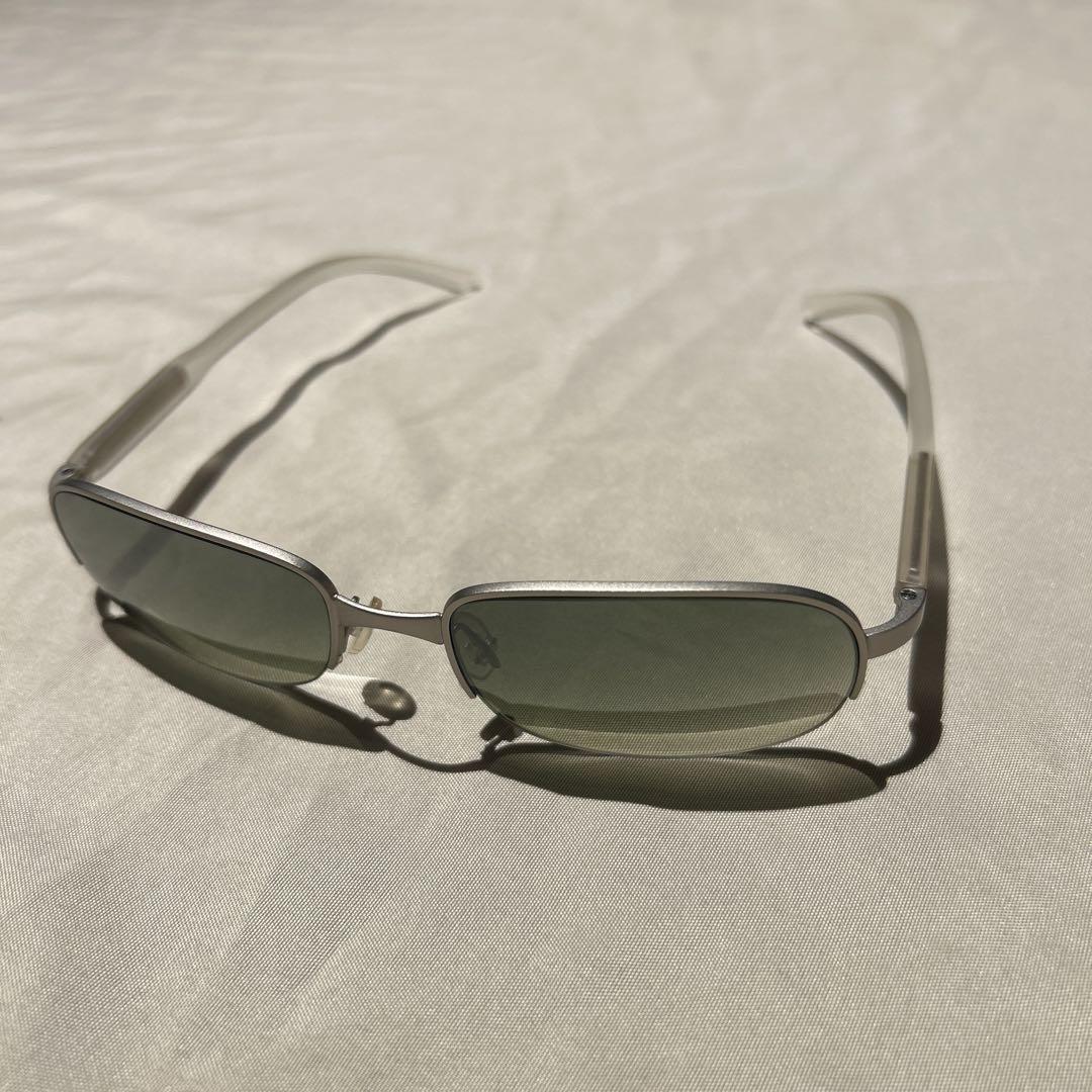 00s archive Prada half rim sunglasses