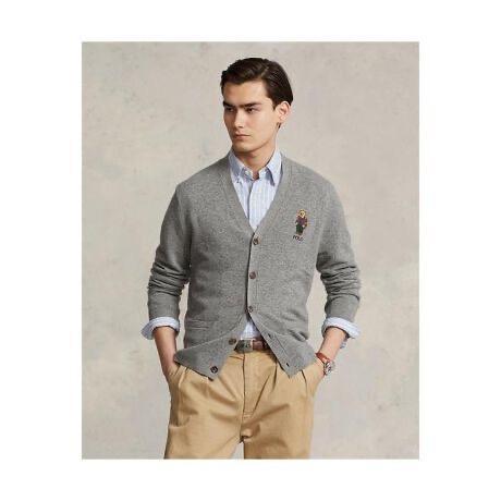 ポロラルフローレン Polo ベア ウール カーディガン サイズL 新品