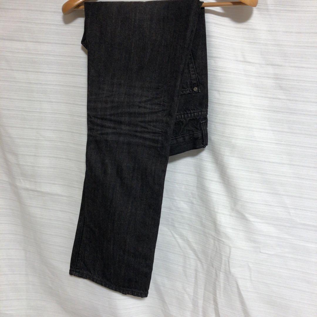 未使用品□SEAN JOHN ショーンジョン ブラックデニムパンツ　小サイズ