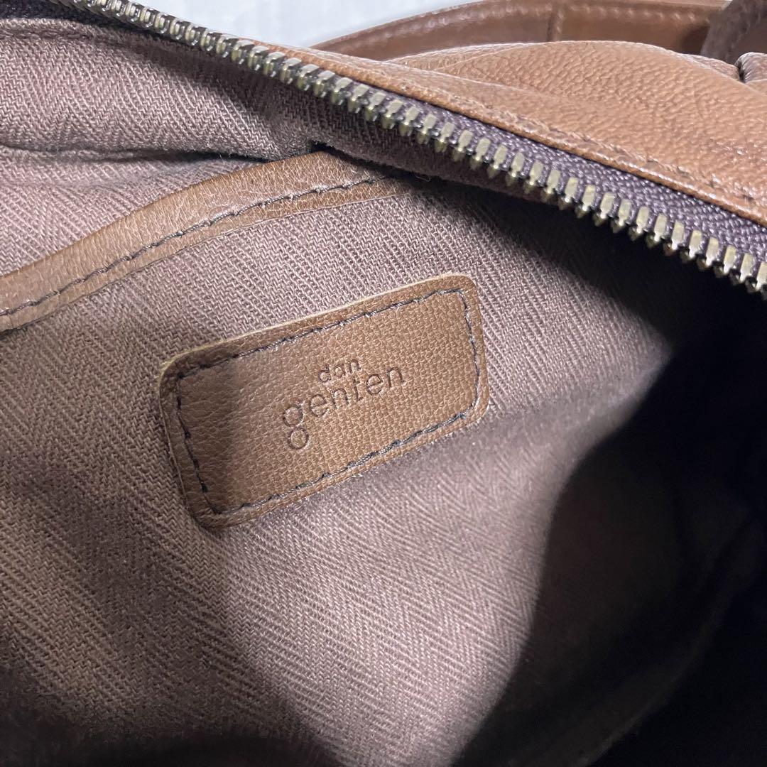 廃盤品】dan genten ダンゲンテン ボディバッグ ダークブラウン