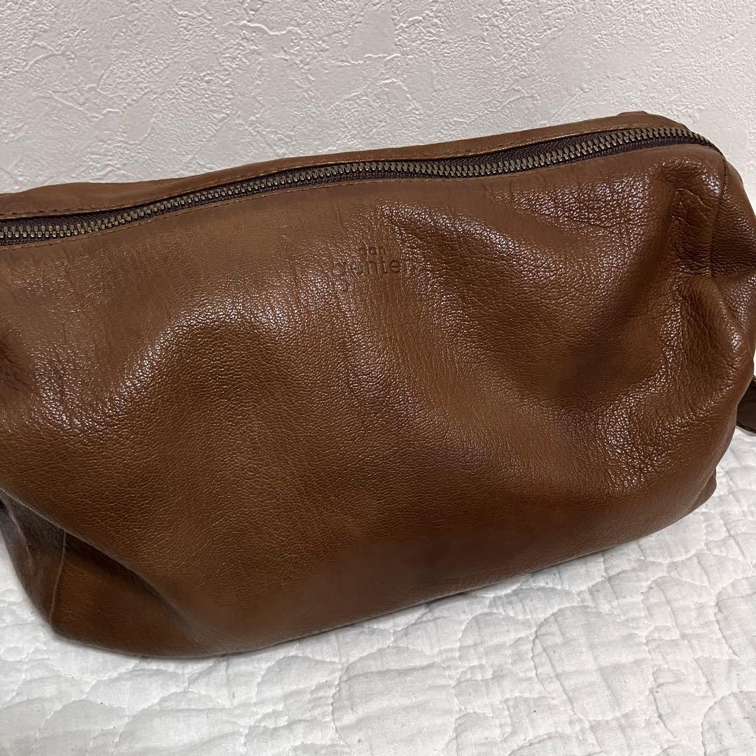 廃盤品】dan genten ダンゲンテン ボディバッグ ダークブラウン