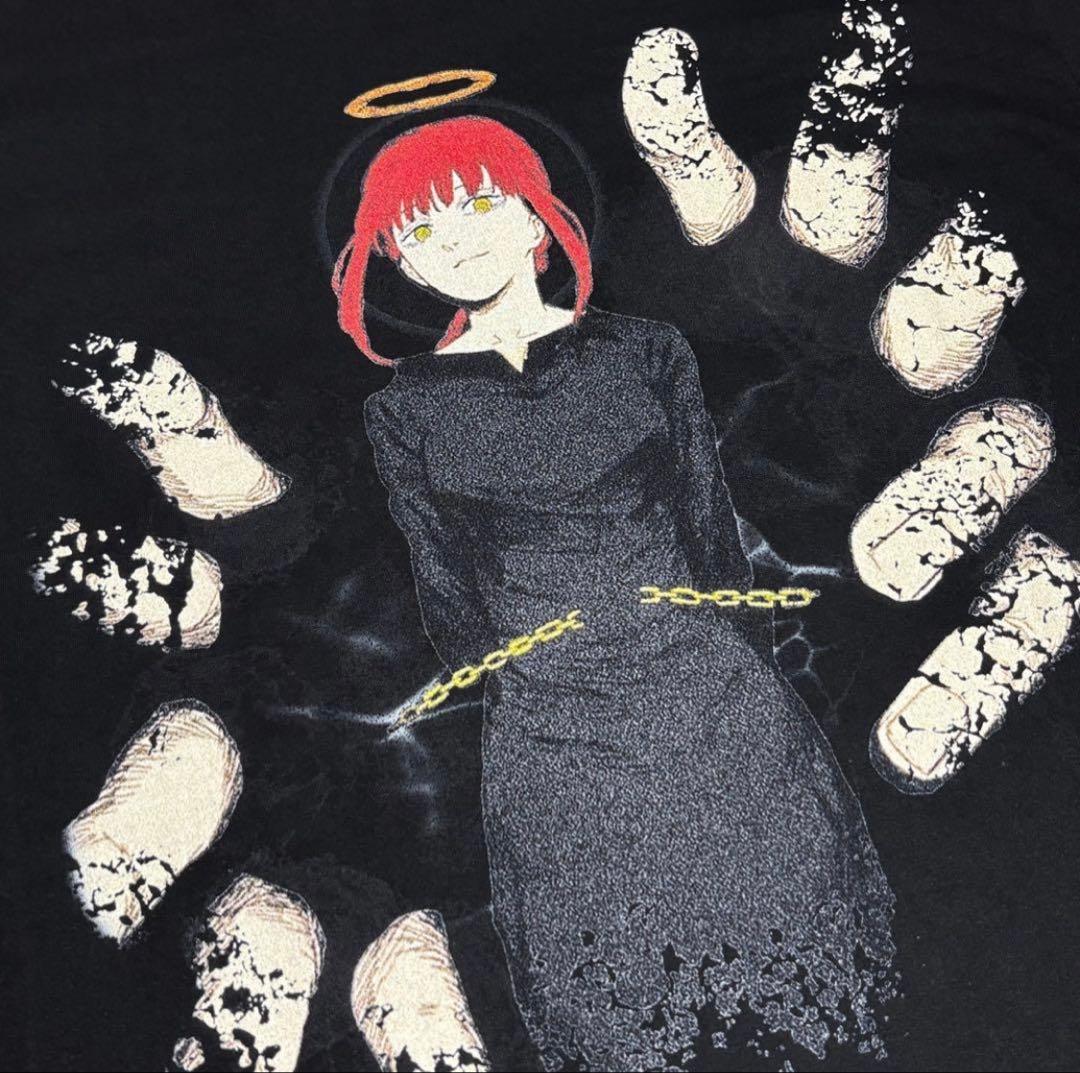 チェンソーマン マキマ 闇の悪魔 レゼ アニメTシャツ XL 黒