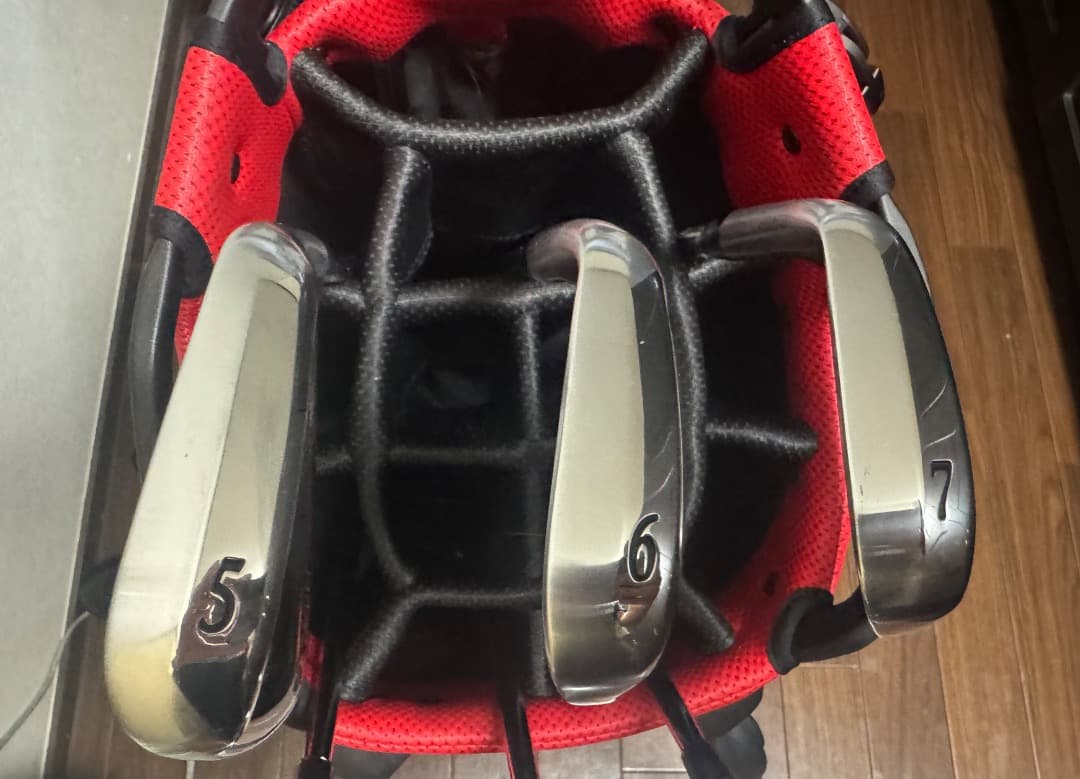 zxi5（7-6） zxi7（p-8）modus120 s アイアン5本セット SRIXON ZXi5