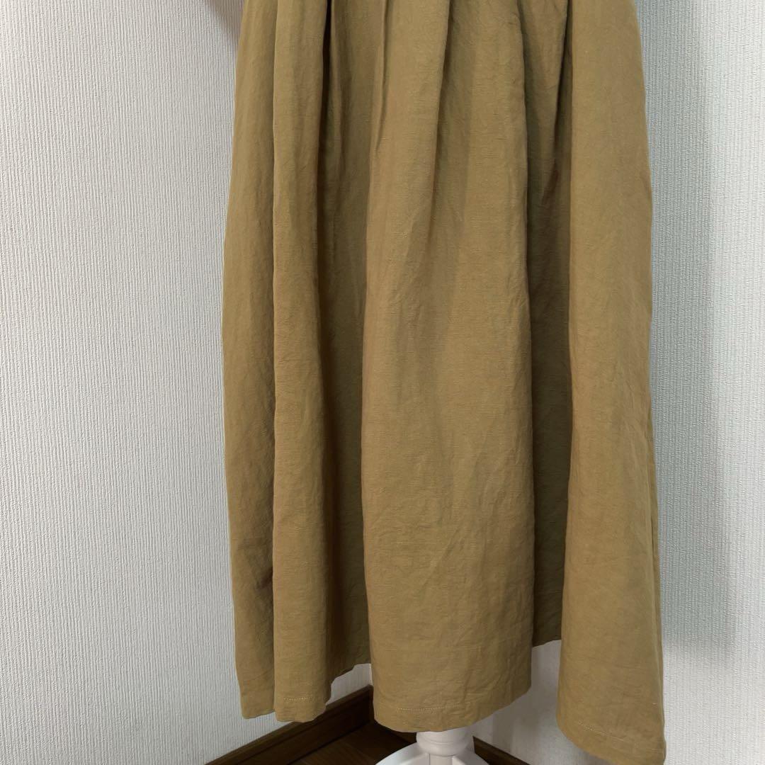MAGALI マガリ ロングワンピース リネン コットン - メルカリ