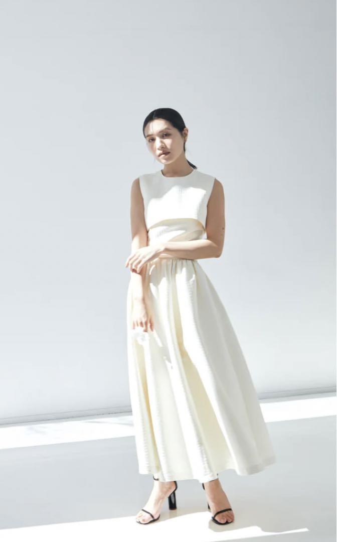 ワンピース laubeblanc 3way Jacquard dress
