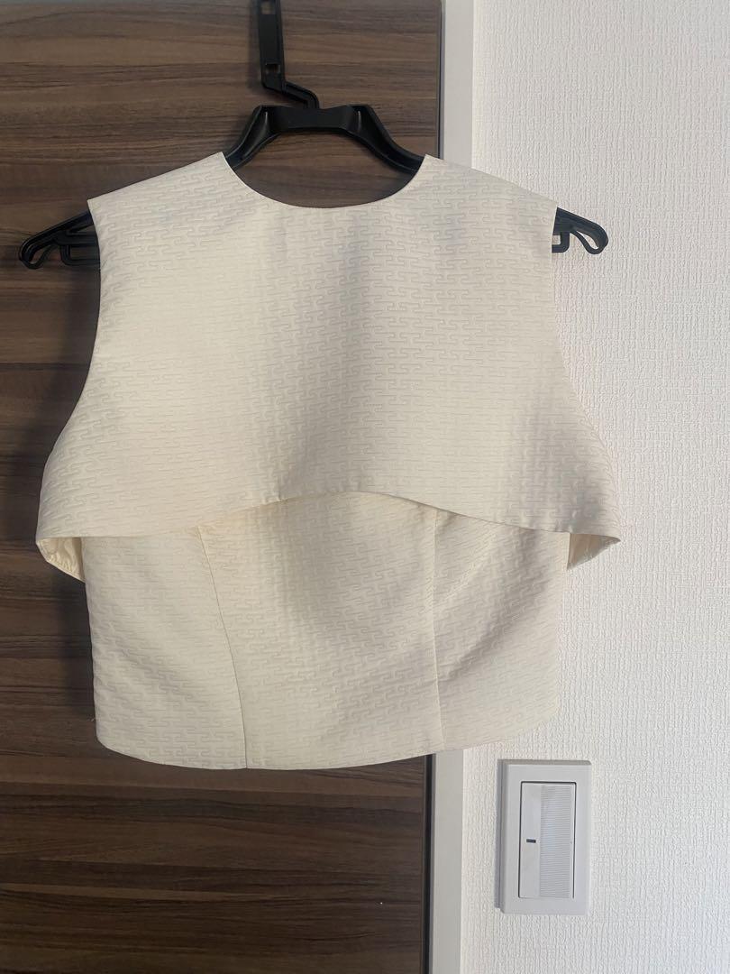 ワンピース laubeblanc 3way Jacquard dress