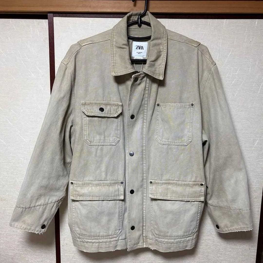 ZARA MAN EDITION AW ‘24 ZARA ベージュ ジャケットXL LL ZARA