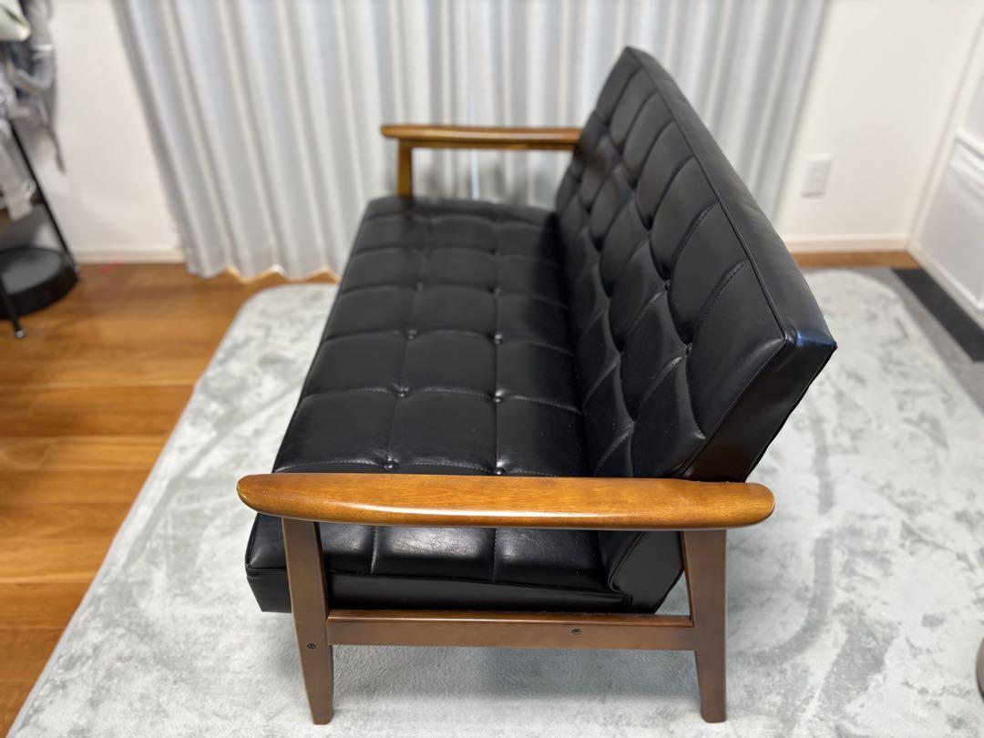conさん専用　美品　カリモク60 Kチェア 2シーター ウォールナット