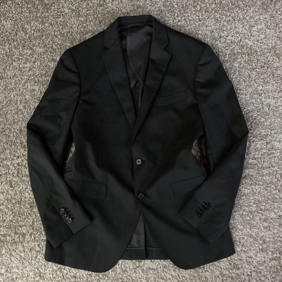 極美品NEW YORKER ×REDA サマージャケット メンズ　2B 背抜き THE SUIT COMPANY サマージャケット テーラード 本切羽 背抜き