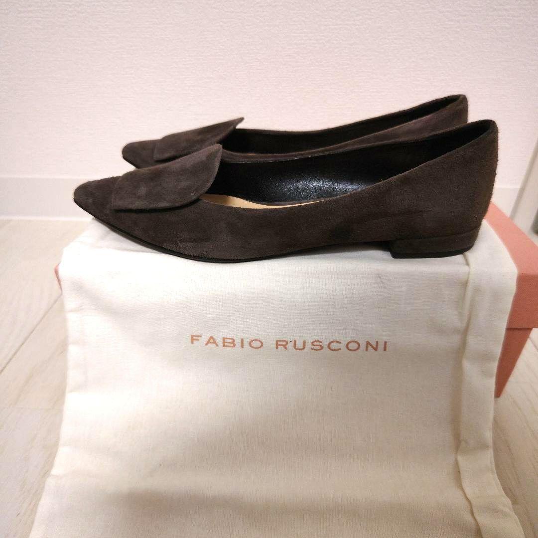 FABIO RUSCONIフラットパンプス