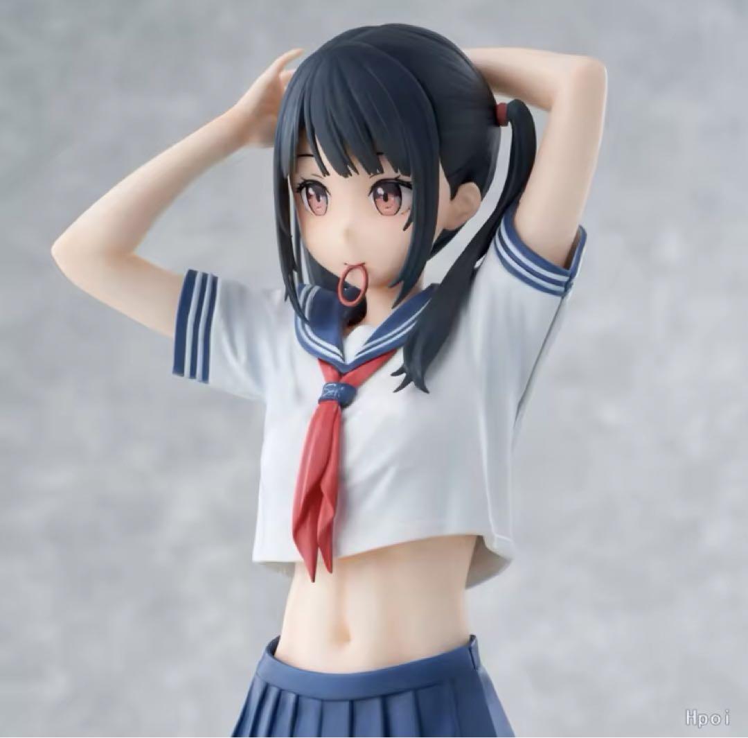 セクシーフィギュア 女子高生のまんなか JK 美少女 美女 着脱可能 ビッグ