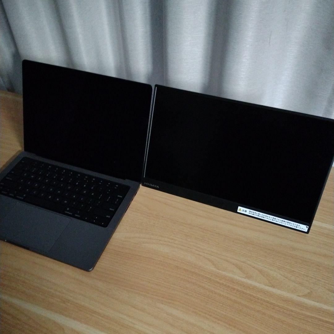 モバイルモニター・モニターアーム　セット　EXーLDC161DBM