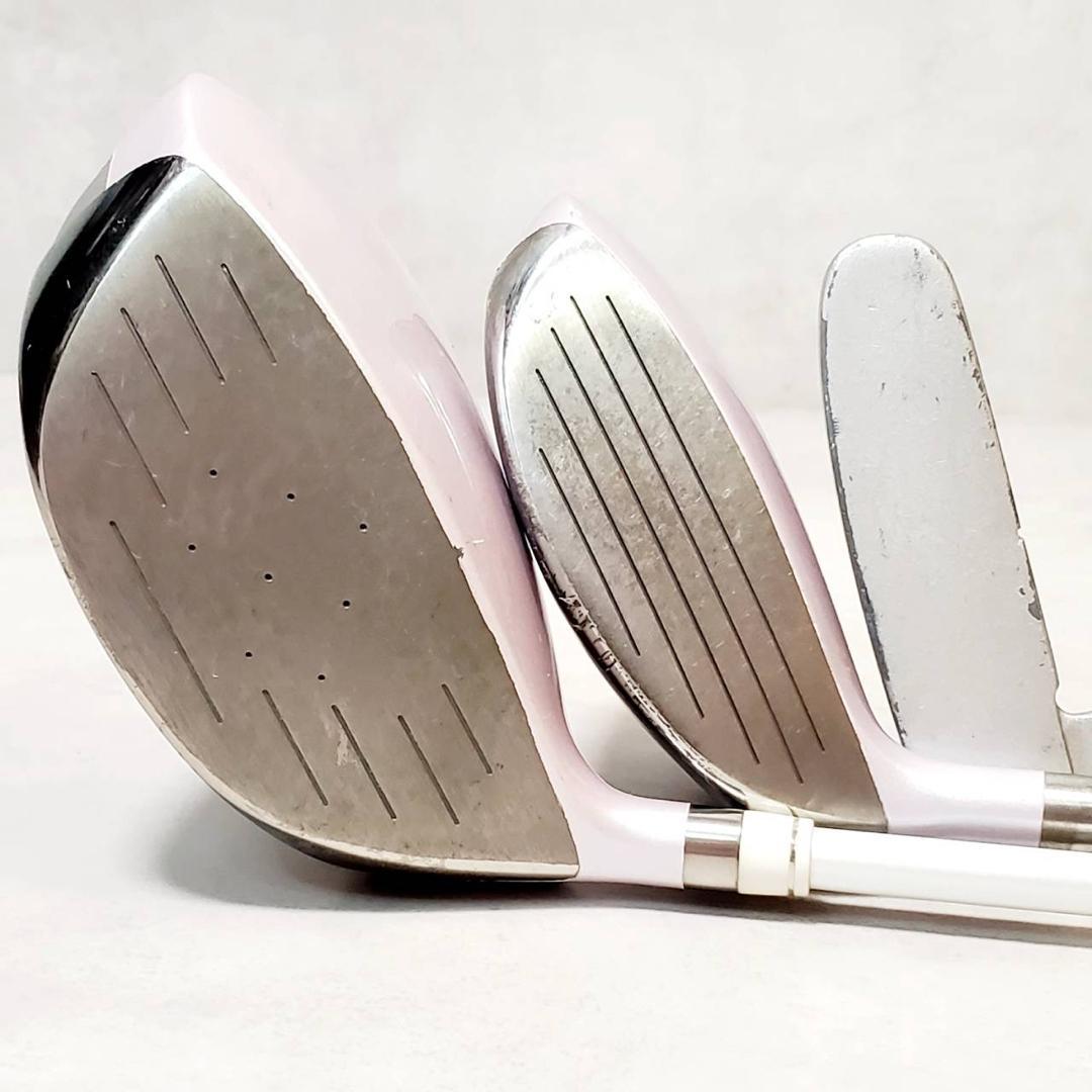 【良品】PARIS× ピンキー&ダイアン レディース ゴルフクラブセット 7本 【良品】PARIS× ピンキー&ダイアン レディース ゴルフクラブセット 7本