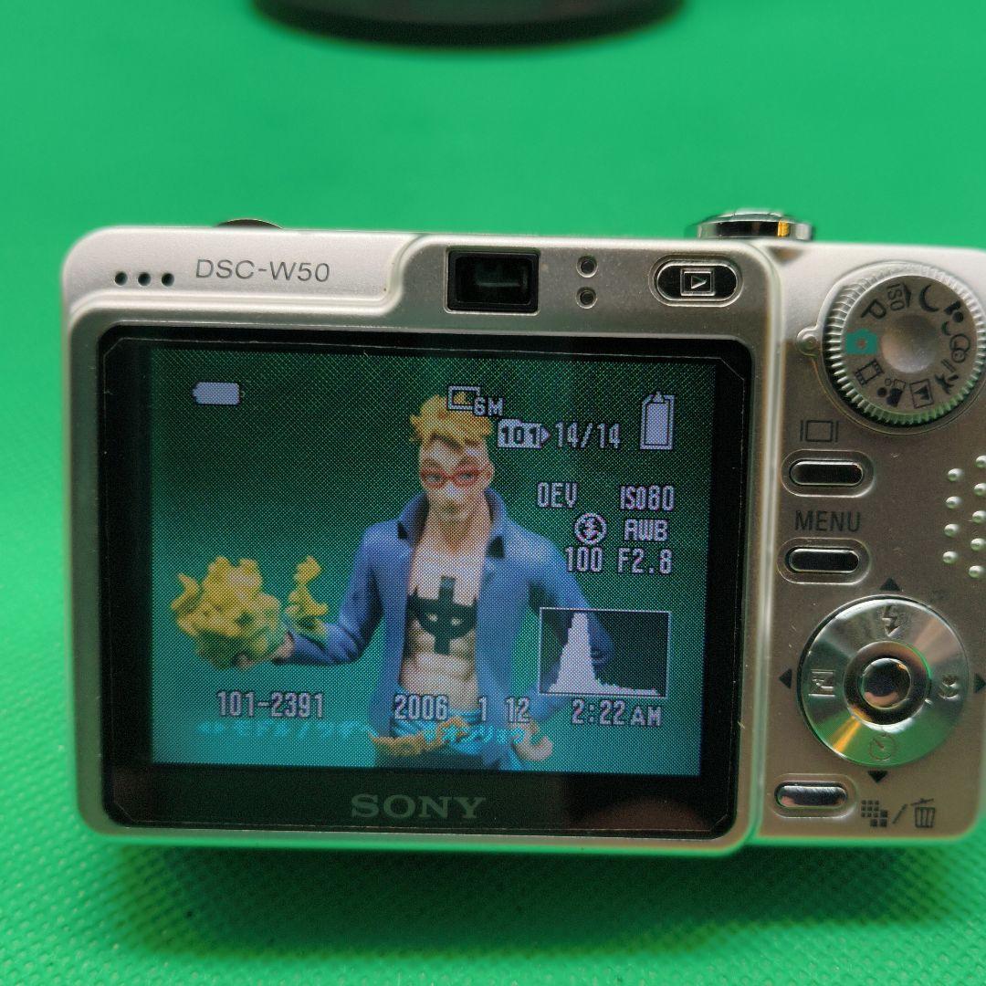 【動作確認済】SONY Cyber-shot サイバーショット DSC-W50