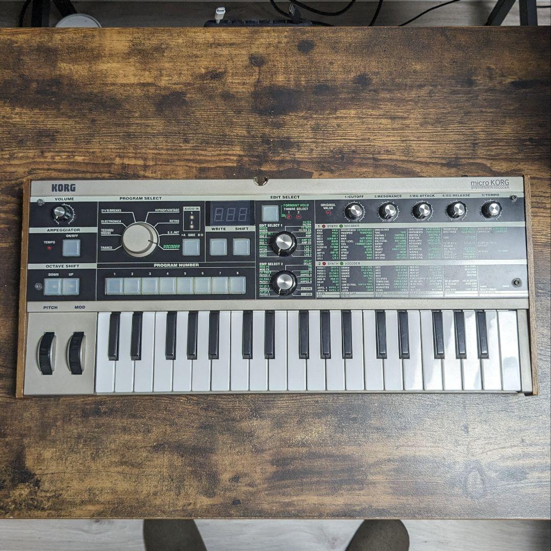 KORG microKORG アナログシンセサイザー ジャンク送料 無料 通販