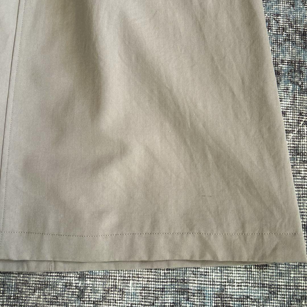 Spick&Span 春ステンカラーウールトレンチコート　スプリングコート　38