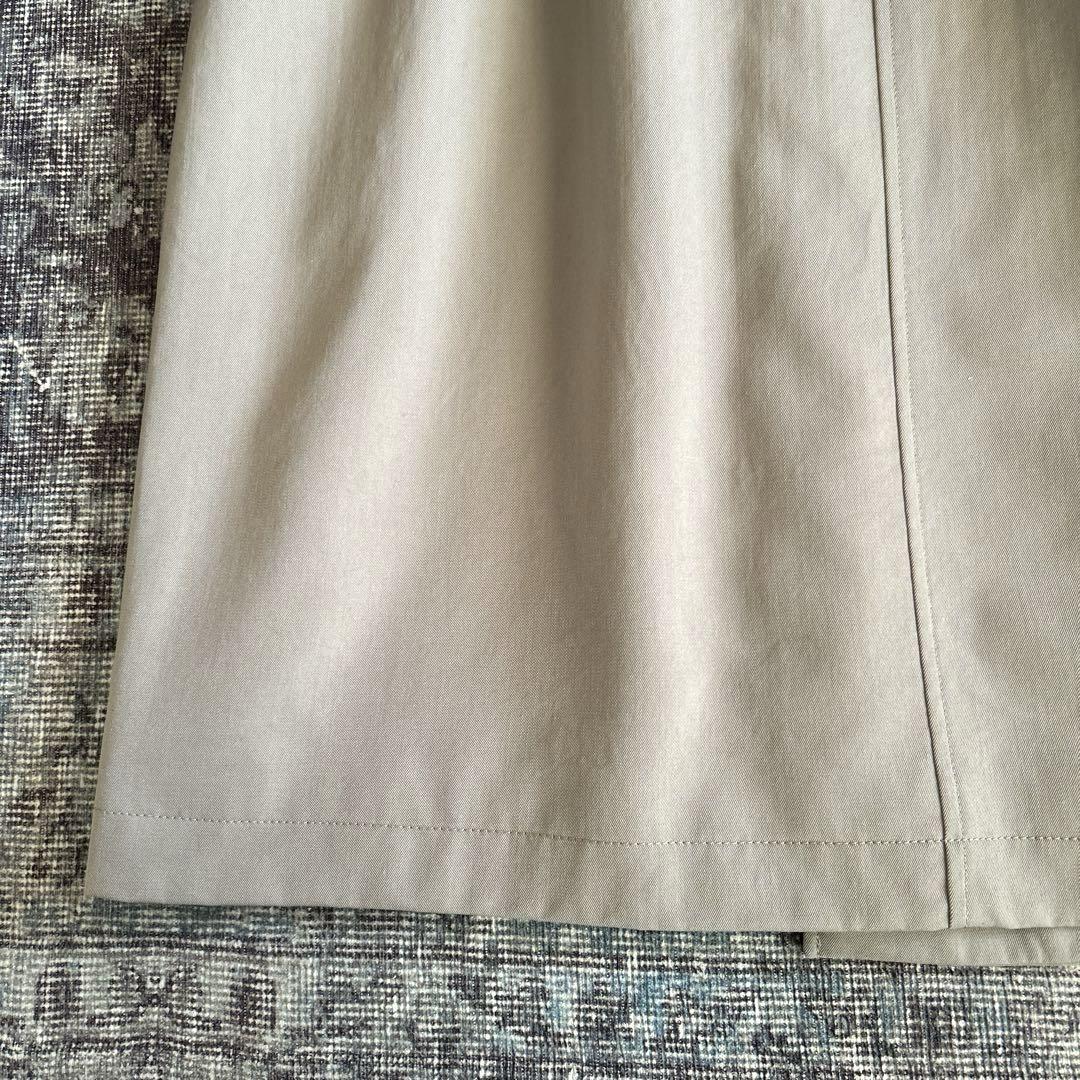 Spick&Span 春ステンカラーウールトレンチコート　スプリングコート　38