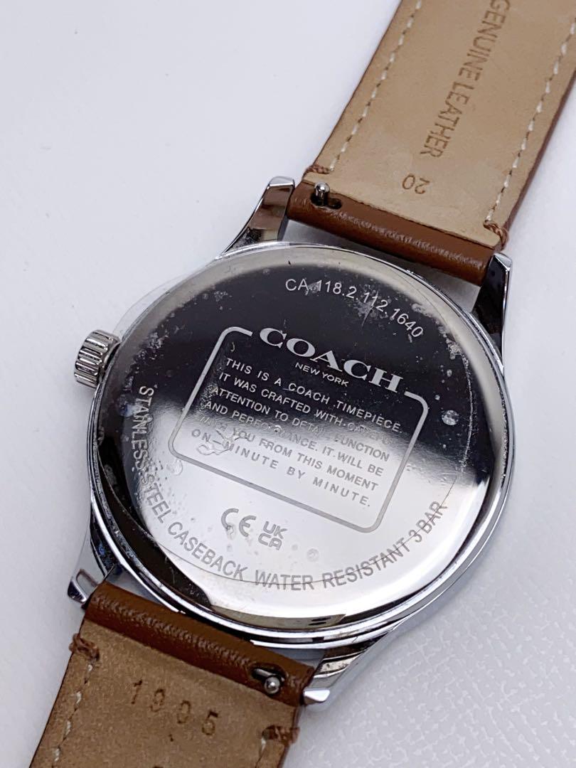 未使用 コーチCOACH QZ 腕時計 本革ベルト