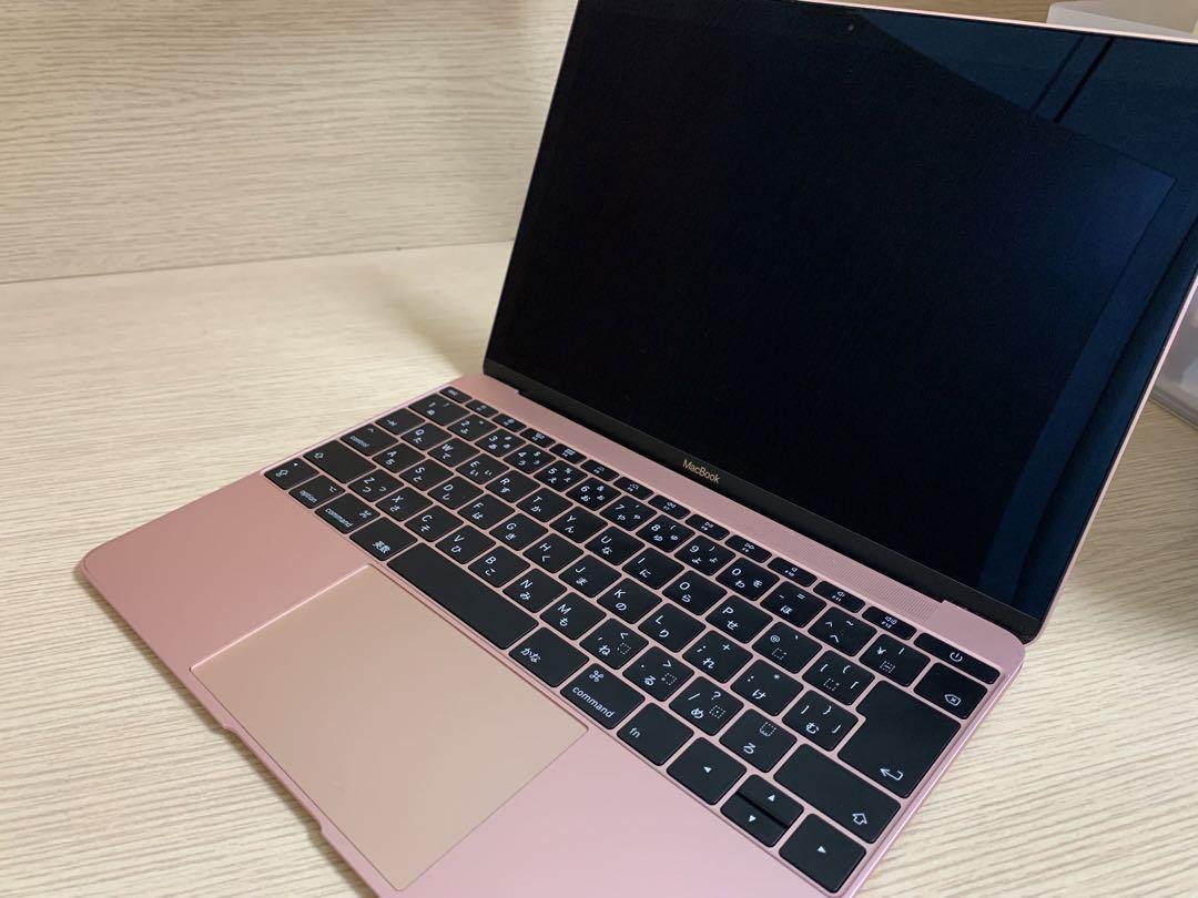 【美品】MacBook 2017 i7/16GB/512GB_ROSE
