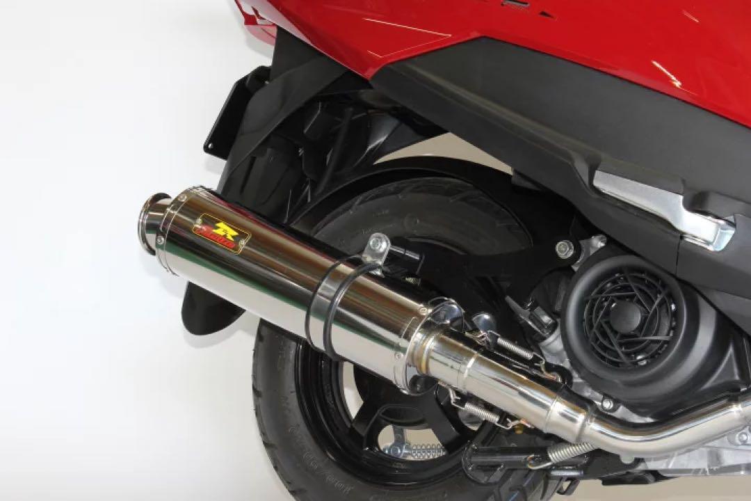 リアライズ アドレス125(DT11A)22Racing SUSマフラー